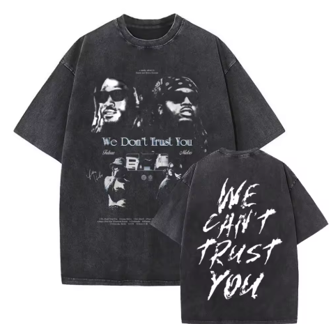 Future & Metro Boomin We Don't Trust You Graphic T-shirt