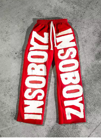 American Fashion New Street Retro Letter Patch Baggy Jogging Pants Men And Women Y2K Harajuku Hip Hop Casual Wide legs Trousers