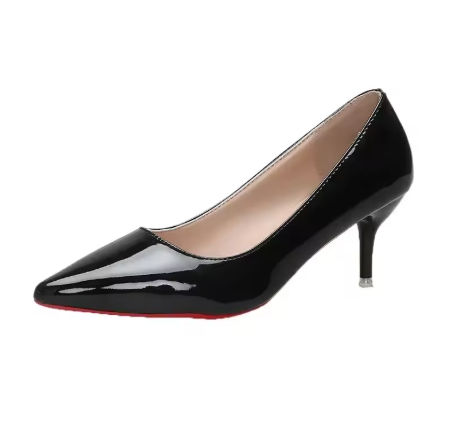 Sexy Red Bottom Women High Heels Classic Ladies Pumps Autumn Soft Leather Dress Heel Shoes for Women Banquet Wedding High Heels